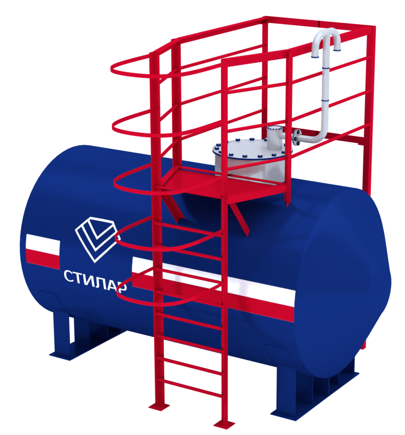 Горизонтальный резервуар РГСН для воды 25 м³ от завода-производителя